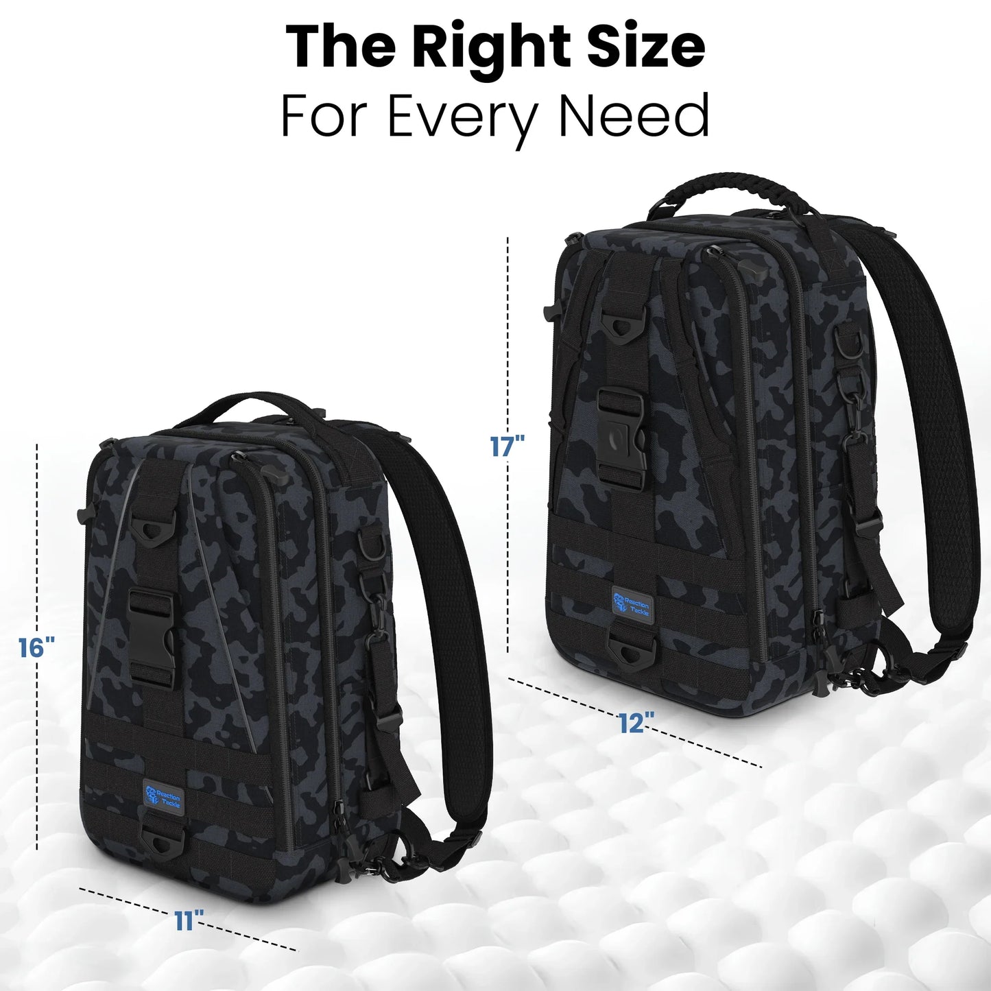 Reaction Tackle Fishing Tackle 2-in-1 Sling Bag/Backpack