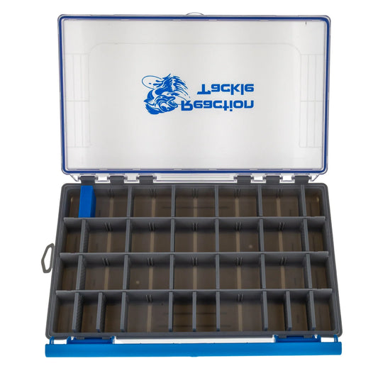 Reaction Tackle Ultra Elite Tackle Tray- Water Resistant with Single Clip Design