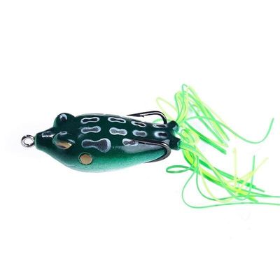 Hollow Body Frog - Black w/ Green Belly