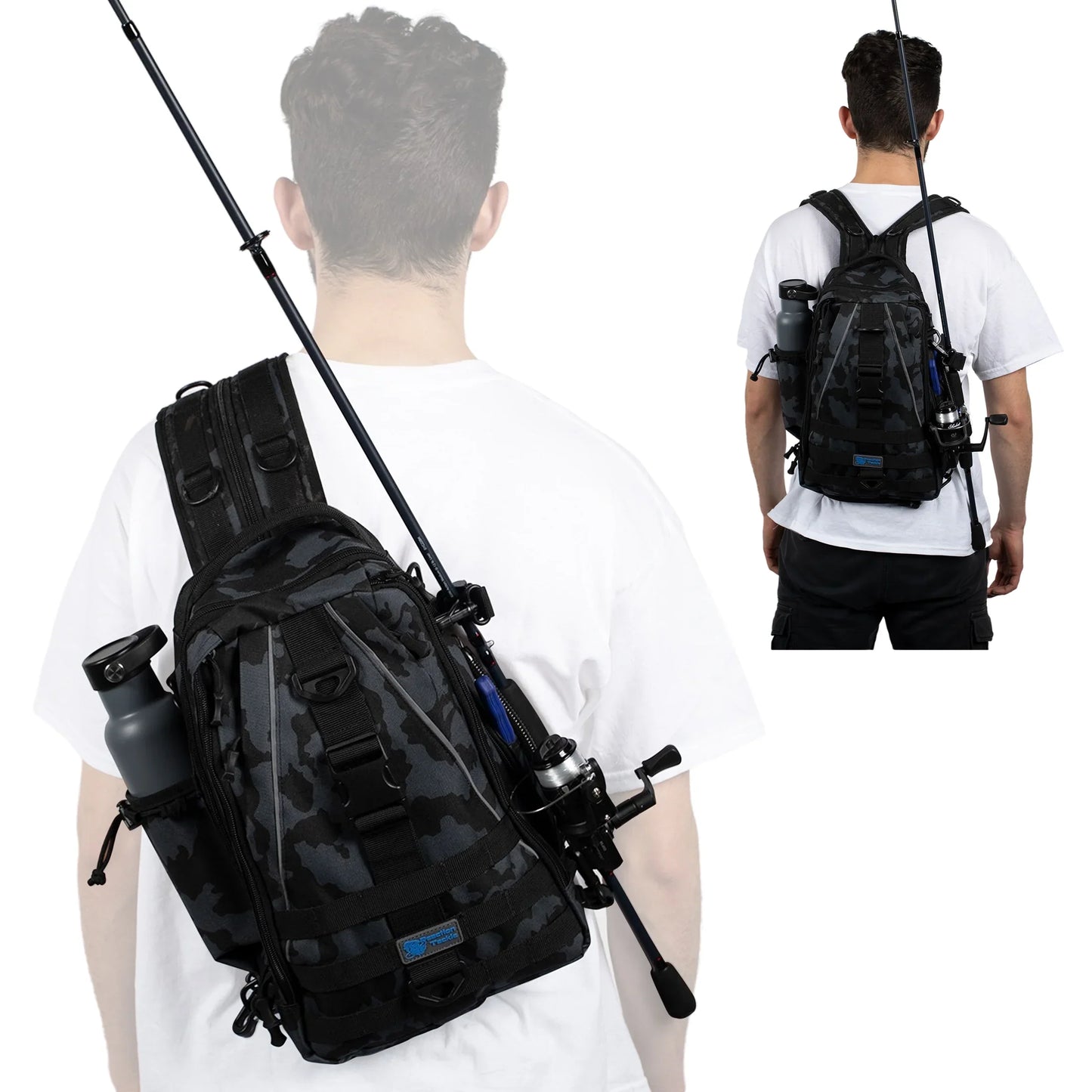 Reaction Tackle Fishing Tackle 2-in-1 Sling Bag/Backpack