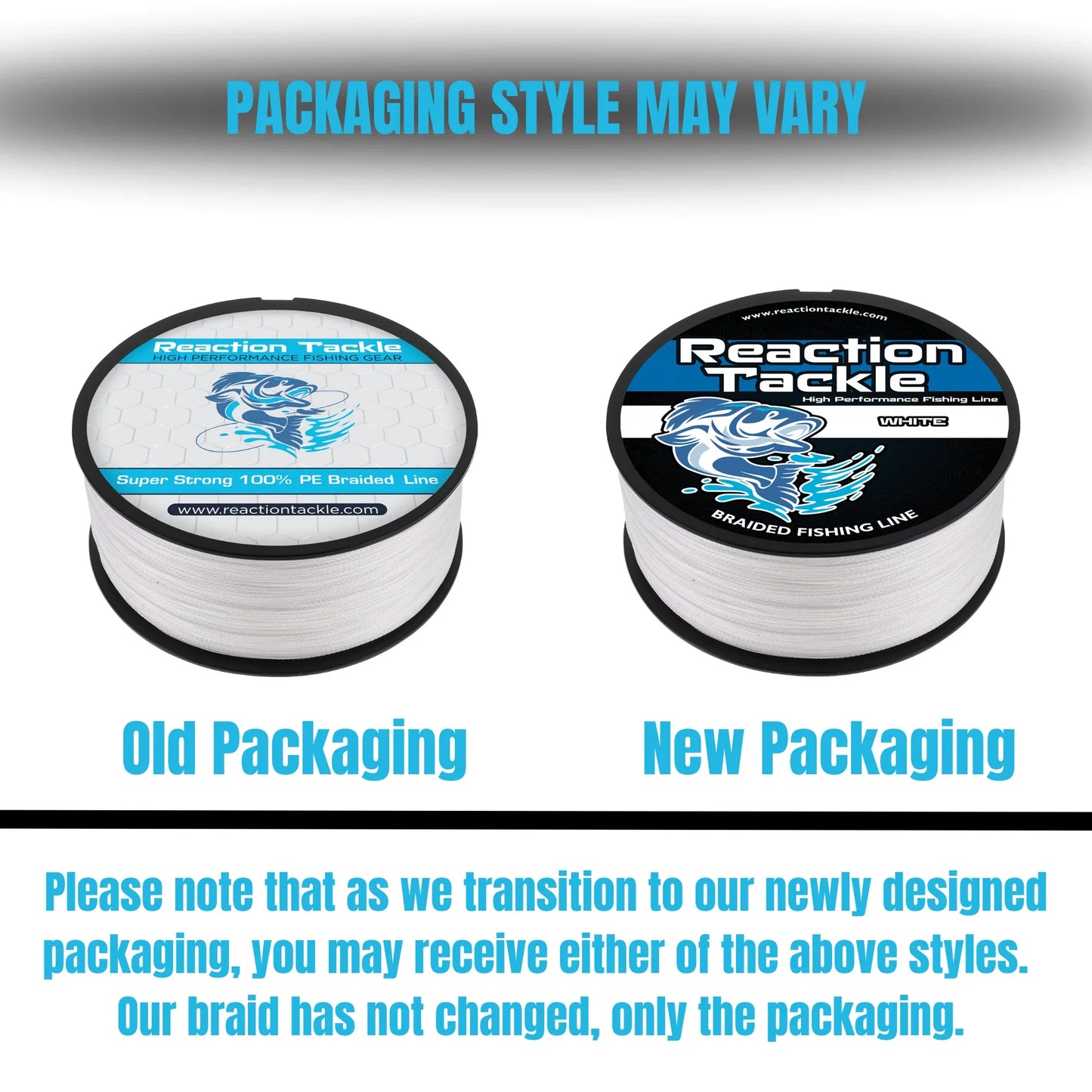 Reaction Tackle Braided Fishing Line - Green Camo