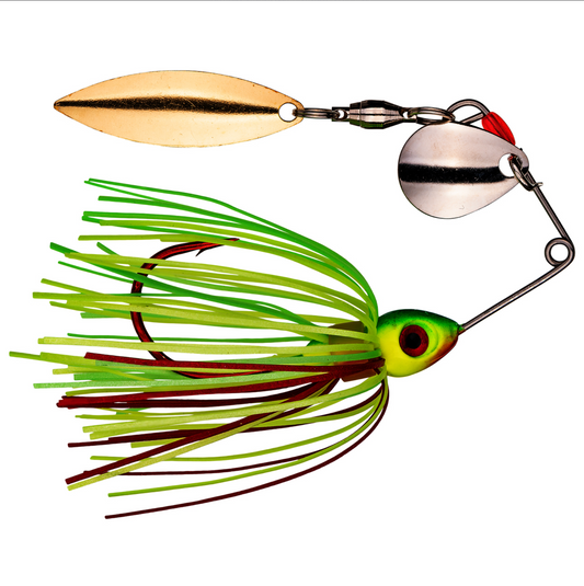 Strike King Bleeding Bait Mini-King Spinnerbait- FIRE TIGER